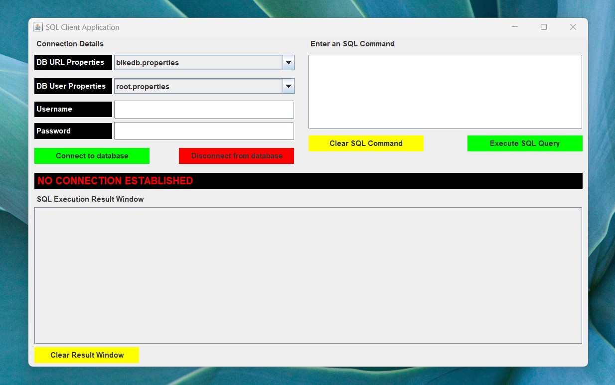 Two-Tier Database Application images